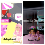 Adopt me! And royal high fan squad