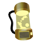 Golden Mecha Back Tank
