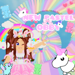 Rainbow/pastel Obby 💕🌈🌸