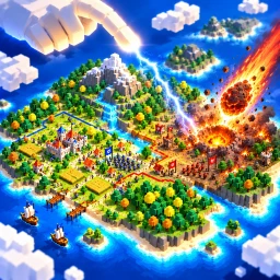 (BETA) SandBox God Simulation *update 1.8 KINGDOMS icon