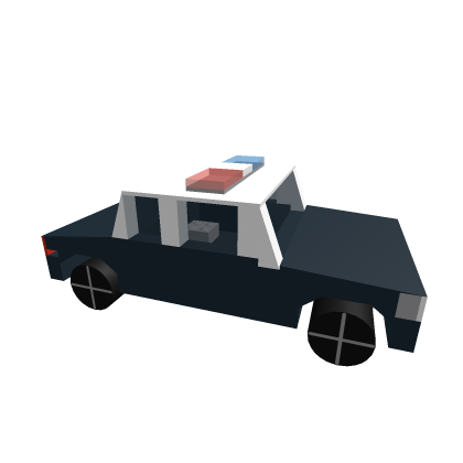 Classic Old Prison Life Police Car