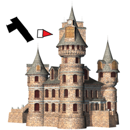 destroy the castle