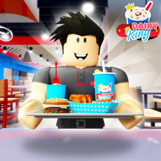 [❄️] Dairy King Restaurant🍦🍔 official Roblox game thumbnail