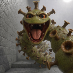 Climb Scary Virus Tower!