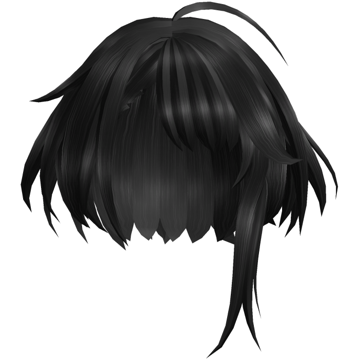 Cyberpunk Edgerunners Hair Black