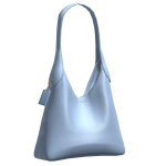 Coach Blue Leather Shoulder Bag