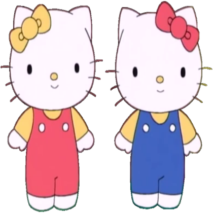 Hello Kitty and Mimmy Roblox decal