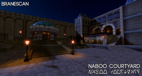 Naboo Courtyard