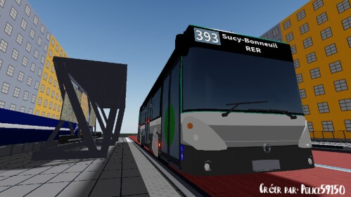 RATP - Bus ligne 393©