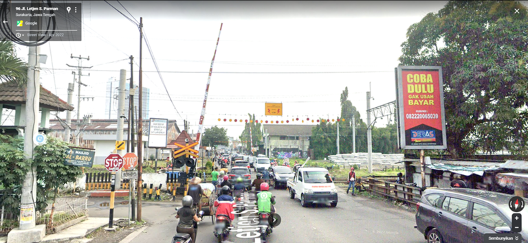 Map Perlintasan Kereta Api Solo Balapan screenshot 1