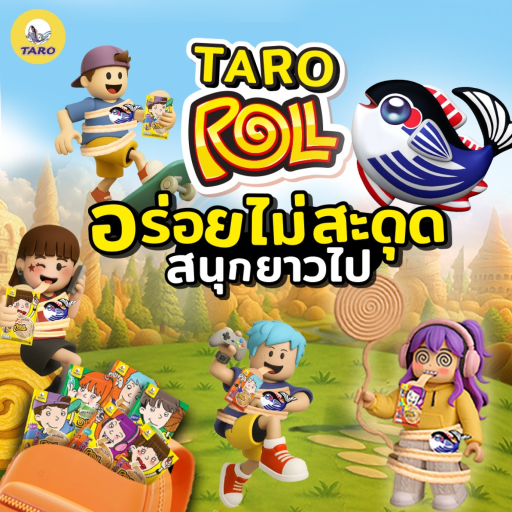 Taro Roll Party official Roblox game thumbnail