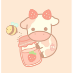 Strawberry Moos Cookie