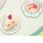 Sweet candy of sweet cafe