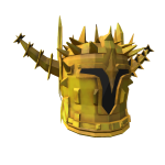 The Golden Roblox Event Crew Helmet Of Destiny 