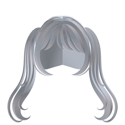 𐔌⋆ ୭ ˚. sweet little pigtails in blue ꒱