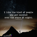 Look up you'll see the stars