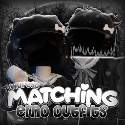 [🦇] 'pwurest Emo Matching Outfit Ideas