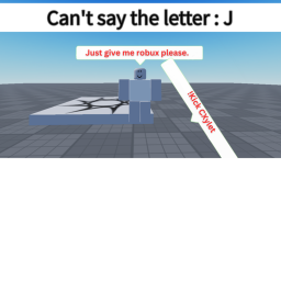 Can't say the letter.