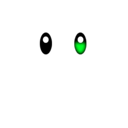 Half Green eyes Roblox decal