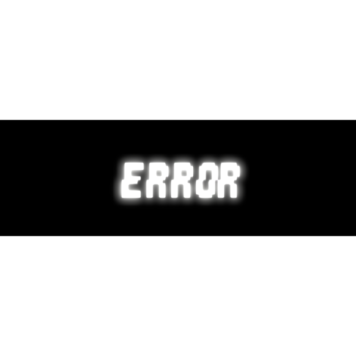 Emissive Glitch Error Bar
