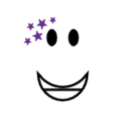 Purple Starface Roblox decal
