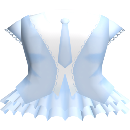 ♡ cute schoolgirl uniform dress in blue
