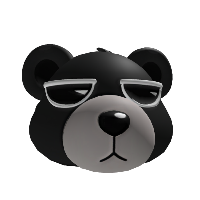 Boss Bear_Hat & Head (Black)