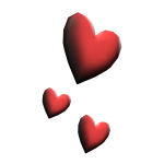 Red Face Hearts