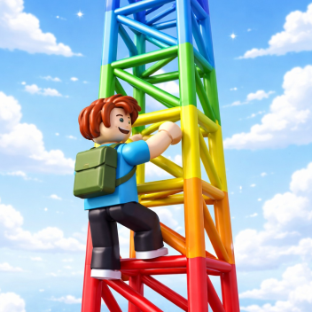 Climb up the tallest truss into a pool