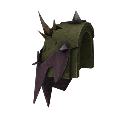 Plague "Horned" Decimator Right Pauldron