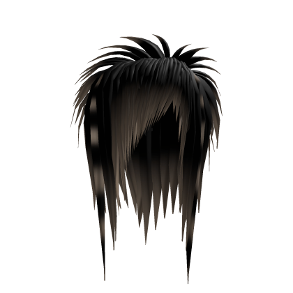 Choppy Black / Blonde Scene Emo Hair Roblox item