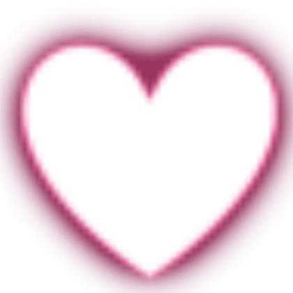 Pink heart v2 Roblox decal