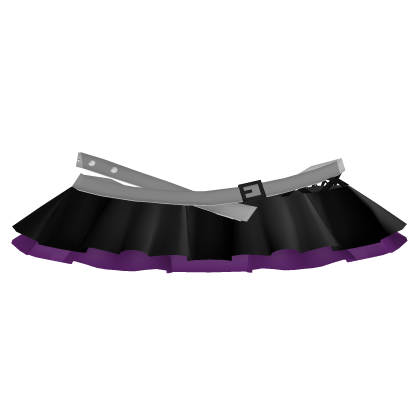 Purple Halloween Witch Corset Skirt