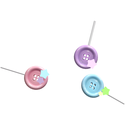 Button stars candy lollipops thumbnail