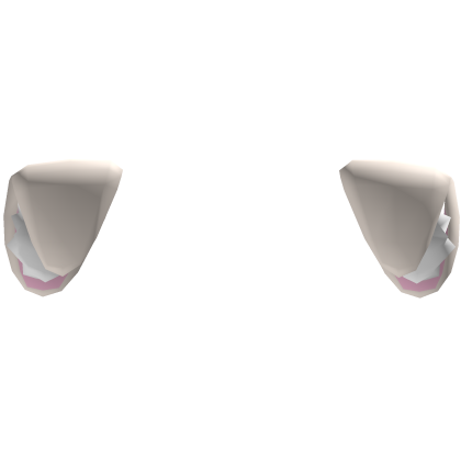 kawaii fluffy cat ears in beige