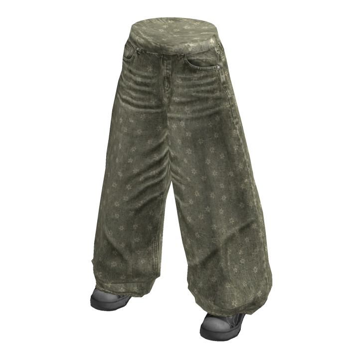Tiny Daisy Weave Pants