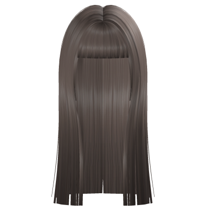 Long Straight Popular Trendy Hair In Ash Brown