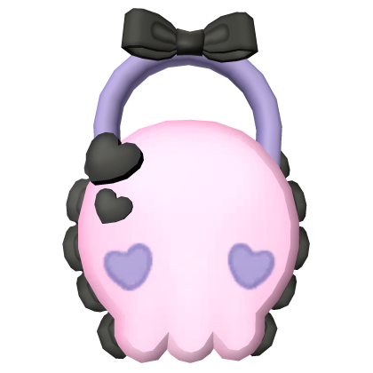 ! Cutecore Skull Bag Maid Devil Halloween Pink Roblox item
