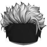 Manga Yuji Itadori Hair (JJK Modulo)
