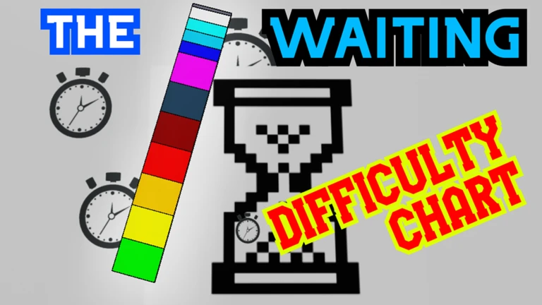 The WAITING Difficulty Chart Obby thumbnail