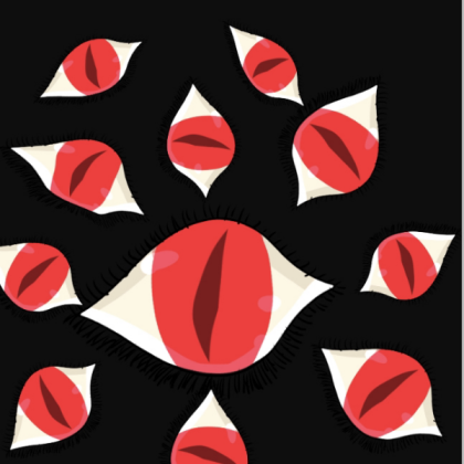 scary eyes Roblox decal