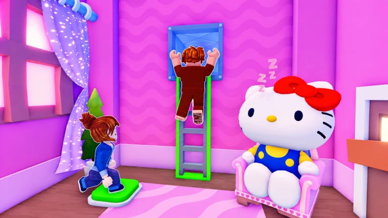 Team Kitty's House Escape! (OBBY) thumbnail