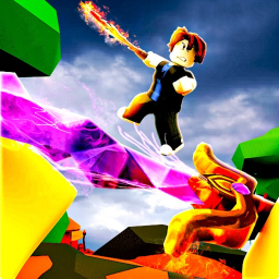 The Floor Is LAVA Sword BATTLES!  (BETA)