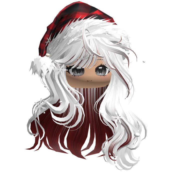 Christmas Waves w/Santa Hat (White&Red)