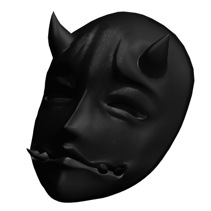 namanari kid dark geisha mask [head] Roblox item