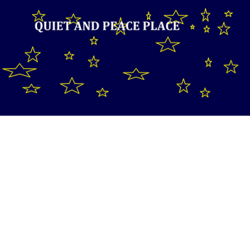 quiet and loney place