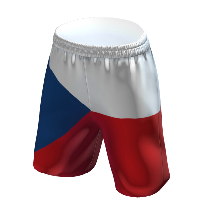 Czech Republic National Flag Shorts thumbnail