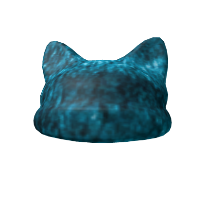 [CODE: BL2] Blue Fur Beanie w/ Kitty Ears thumbnail
