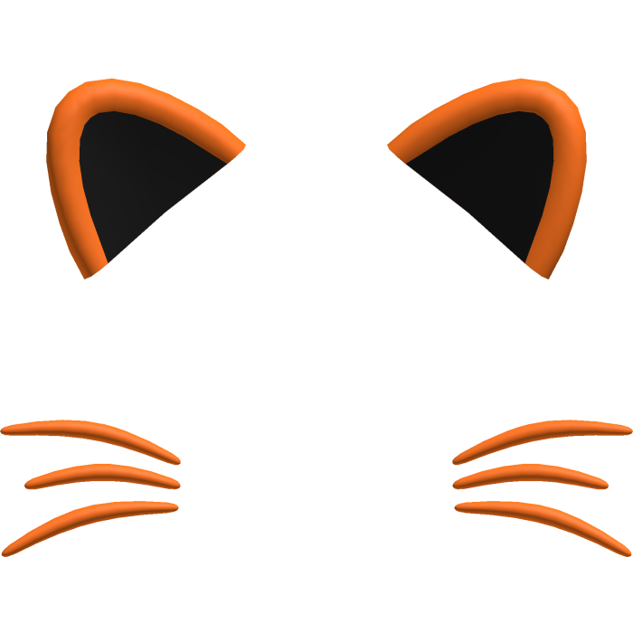Halloween Orange Cat Filter