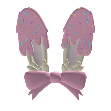 ♡ ꒰ Adorable Kawaii Sprinkle Bunny Ears (Blonde) Roblox item